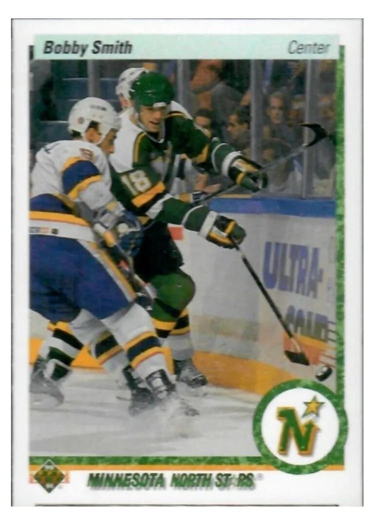 1990 Upper Deck Bobby Smith #406 card