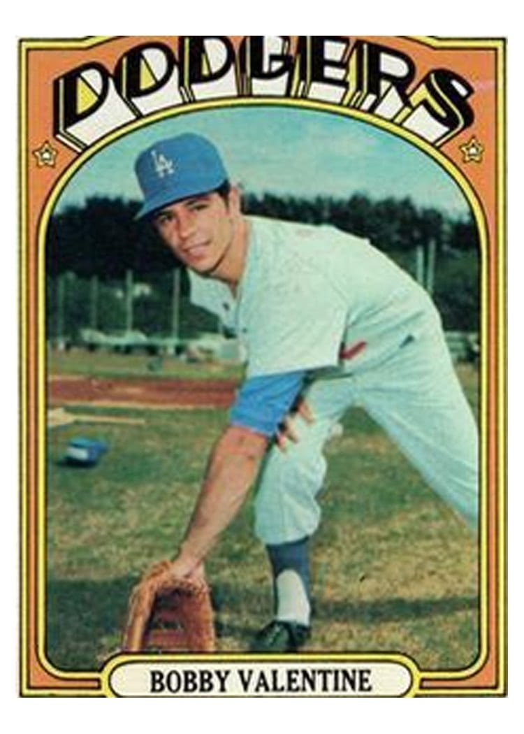 1972 Topps Bobby Valentine #11 card