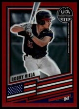 2026 Panini Stars and Stripes Prizm USA Bobby Villa #49 card