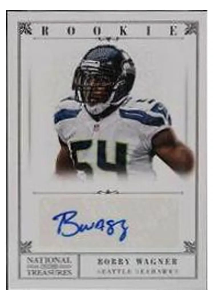 2012 Panini National Treasures Bobby Wagner #209 card