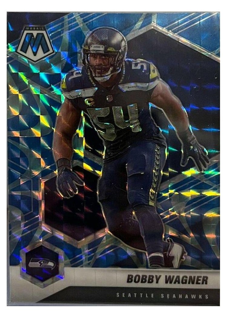 2021 Panini Mosaic Base Set Bobby Wagner #184 card