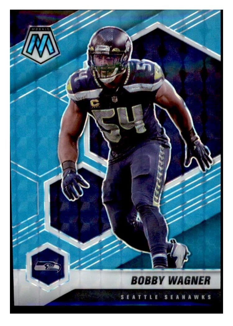 2021 Panini Mosaic Base Set Bobby Wagner #184 card