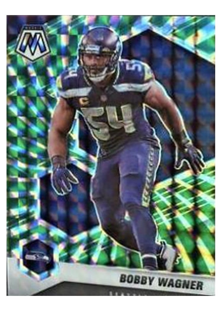 2021 Panini Mosaic Base Set Bobby Wagner #184 card