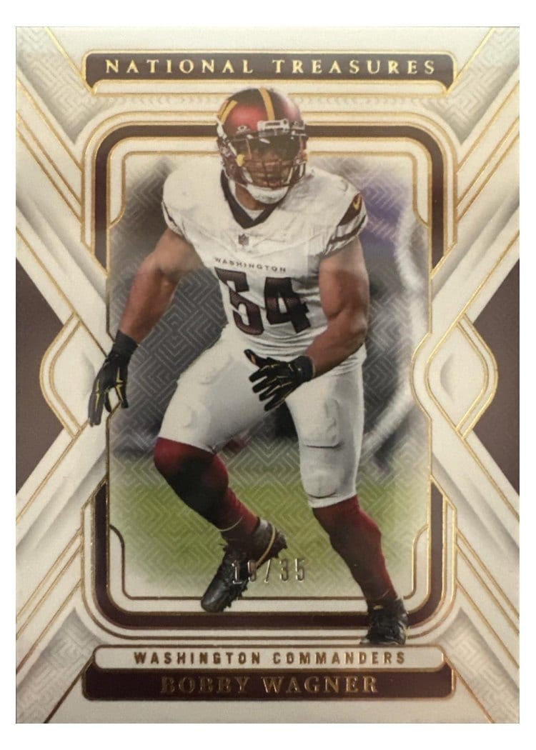 2024 Panini National Treasures Base Set Bobby Wagner #98 card