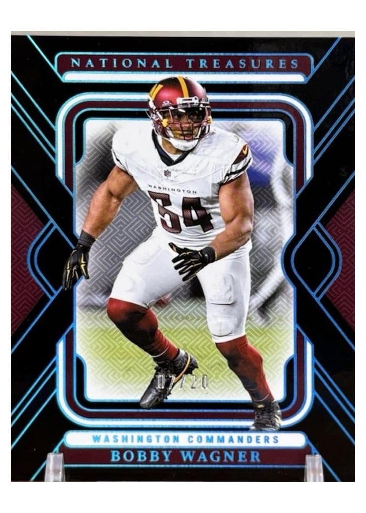 2024 Panini National Treasures Base Set Bobby Wagner #98 card