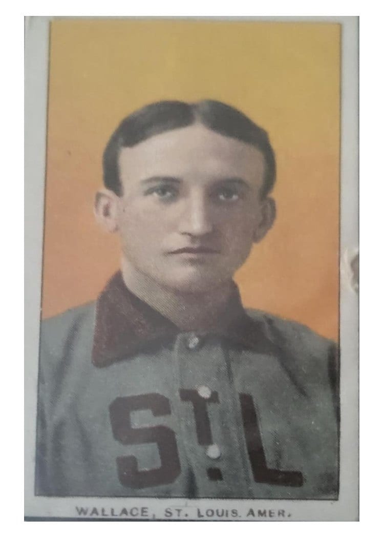1909 T206 Sweet Caporal 150 Factory 30 Bobby Wallace card