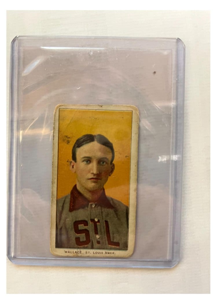 1909 T206 Sweet Caporal 350 Factory 30 Bobby Wallace card