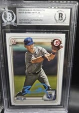 2020 Bowman Prospect Autographs Bobby Witt Jr. #PA-BWJ card