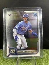 2022 Bowman Chrome Bobby Witt Jr. #77 card