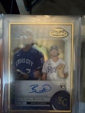 2022 Topps Gold Label Framed Autographs Bobby Witt Jr. #FA-BWJ card