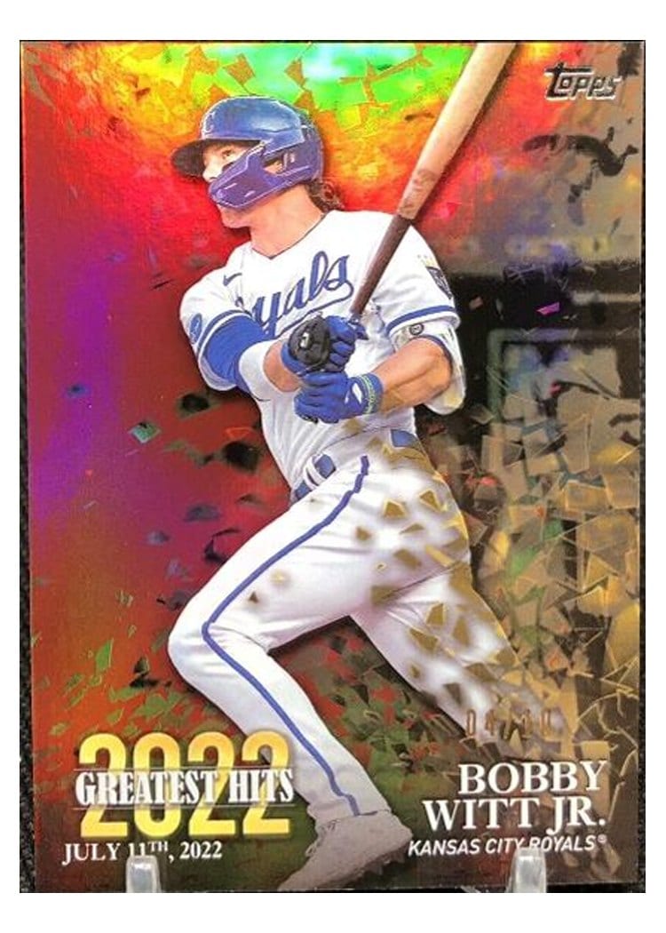 2023 Topps 2022 Greatest Hits Bobby Witt Jr. #22GH-19 card