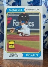 2023 Topps Heritage Bobby Witt Jr. #85 card