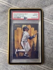 2024 Bowman's Best Strokes of Gold Bobby Witt Jr. #SG-22