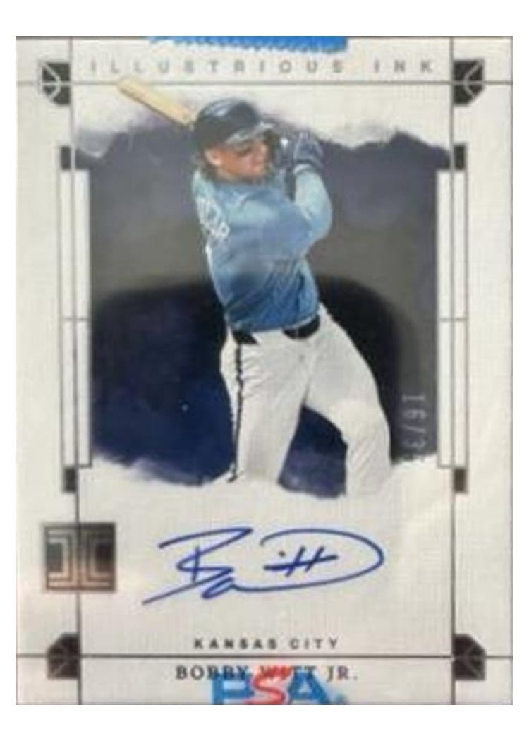 2024 Panini Impeccable Illustrious Ink Bobby Witt Jr. #II-BWJ card