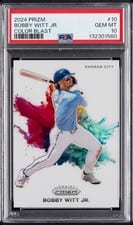 2024 Panini Prizm Color Blast Bobby Witt Jr. #10 card