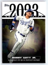 2024 Topps 2023 Greatest Hits Bobby Witt Jr. #23GH-20 card