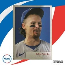 2024 Topps Archives 1953 Topps Who-Z-At Star? Bobby Witt Jr. #53W-8 card