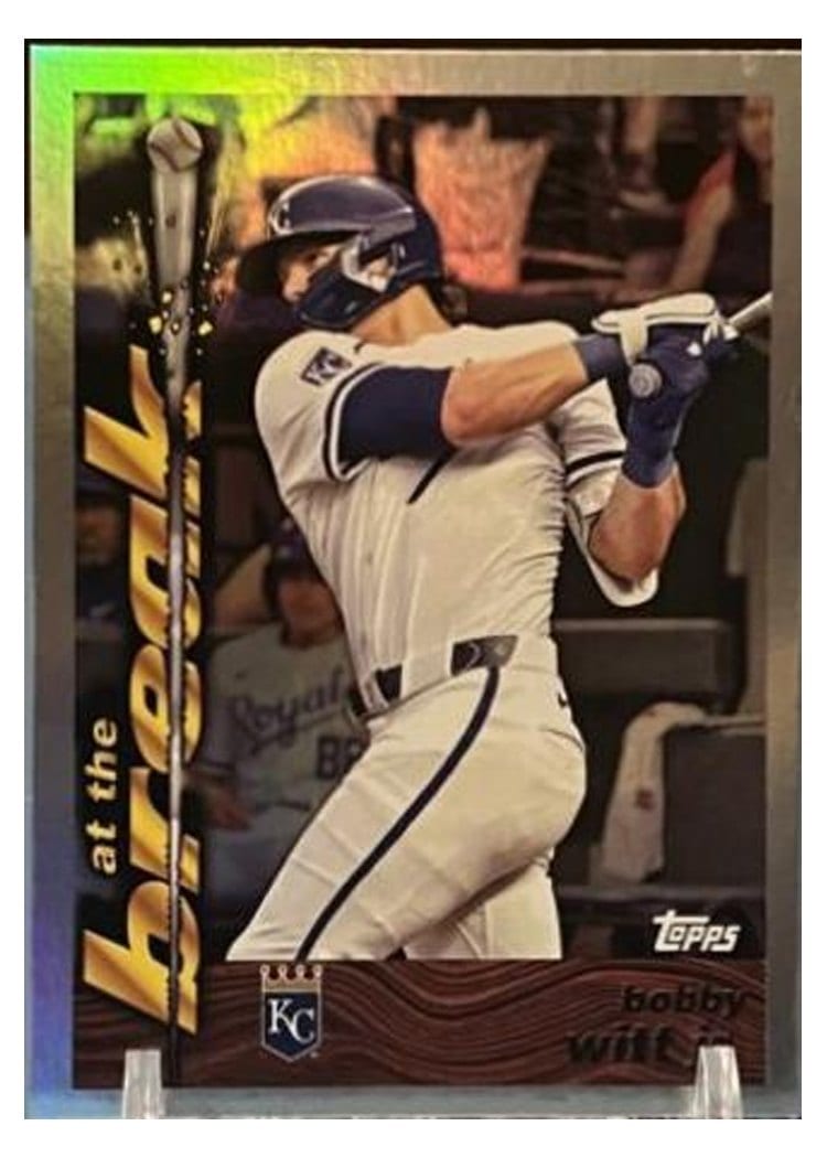 2024 Topps Archives 1995 Topps Traded & Rookies At the Break Bobby Witt Jr. #95ATB-6 card