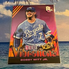 2024 Topps Big League Good Vibrations Bobby Witt Jr. #GV-38 card