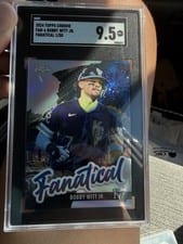 2024 Topps Chrome Fanatical Bobby Witt Jr. #FAN-6 card