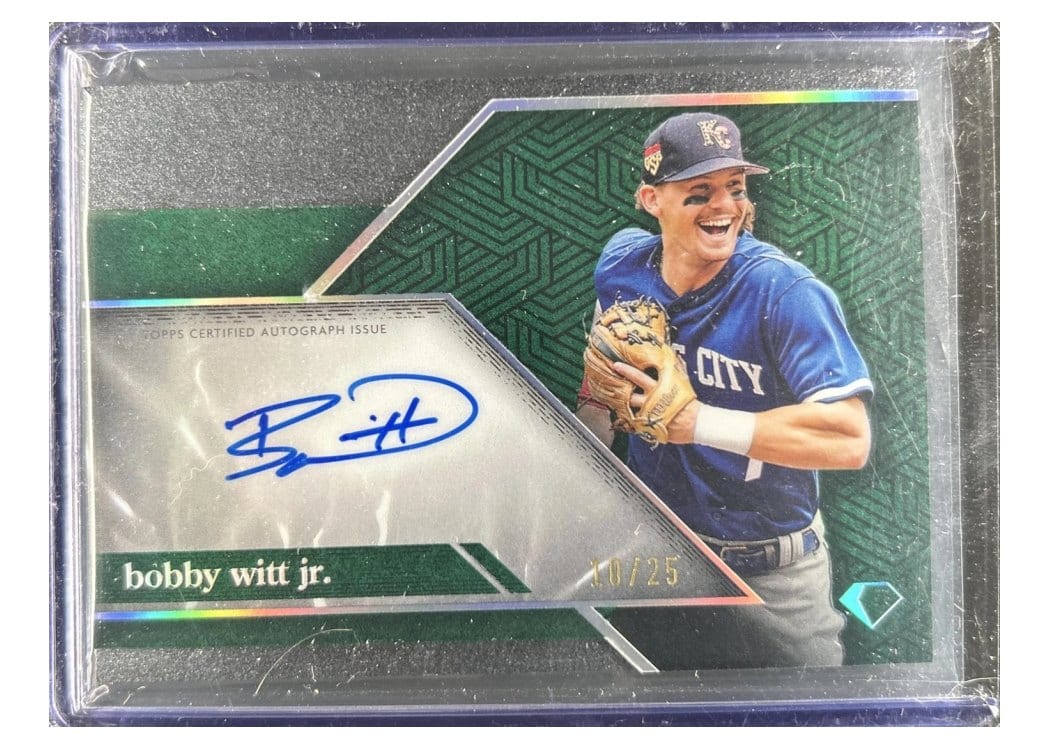 2024 Topps Diamond Icons Icons Chrome Autographs Bobby Witt Jr. #ACC-BWJ card
