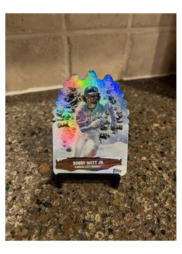 2024 Topps Holiday Evergreen Die Cuts Bobby Witt Jr. #EG-5 card