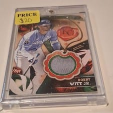 2024 Topps Holiday Relics Bobby Witt Jr. #RC-BW card