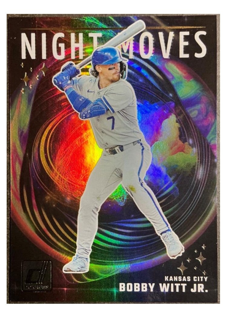 2025 Donruss Night Moves Bobby Witt Jr. #8 card