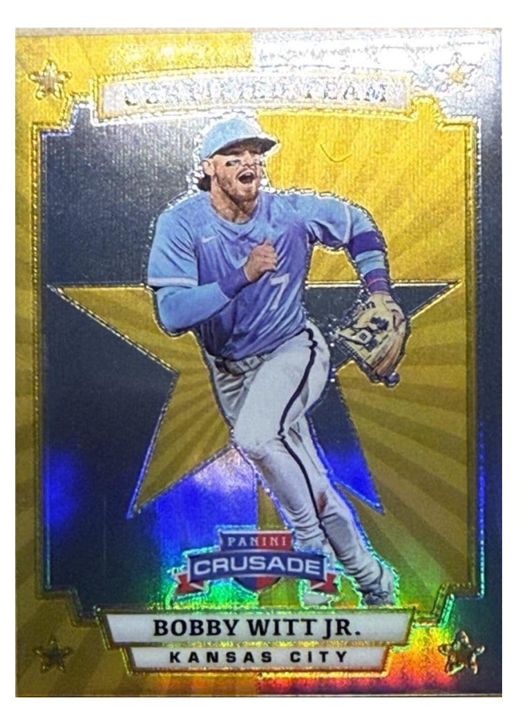 2025 Panini Crusade Certified Team Bobby Witt Jr. #6 card