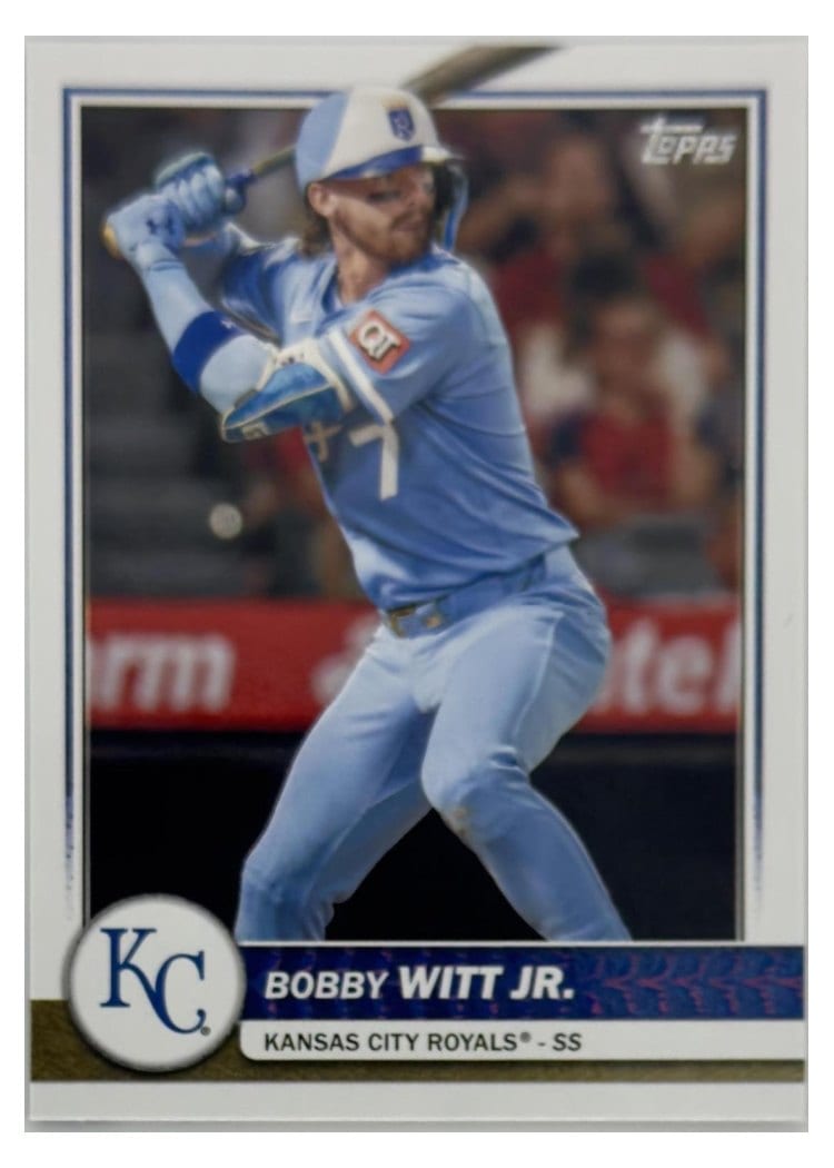 2025 Panini Flawless Flawless Patch Autographs Bobby Witt Jr. #11 card
