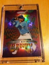 2025 Panini Prizm Groovy Bobby Witt Jr. #7 card