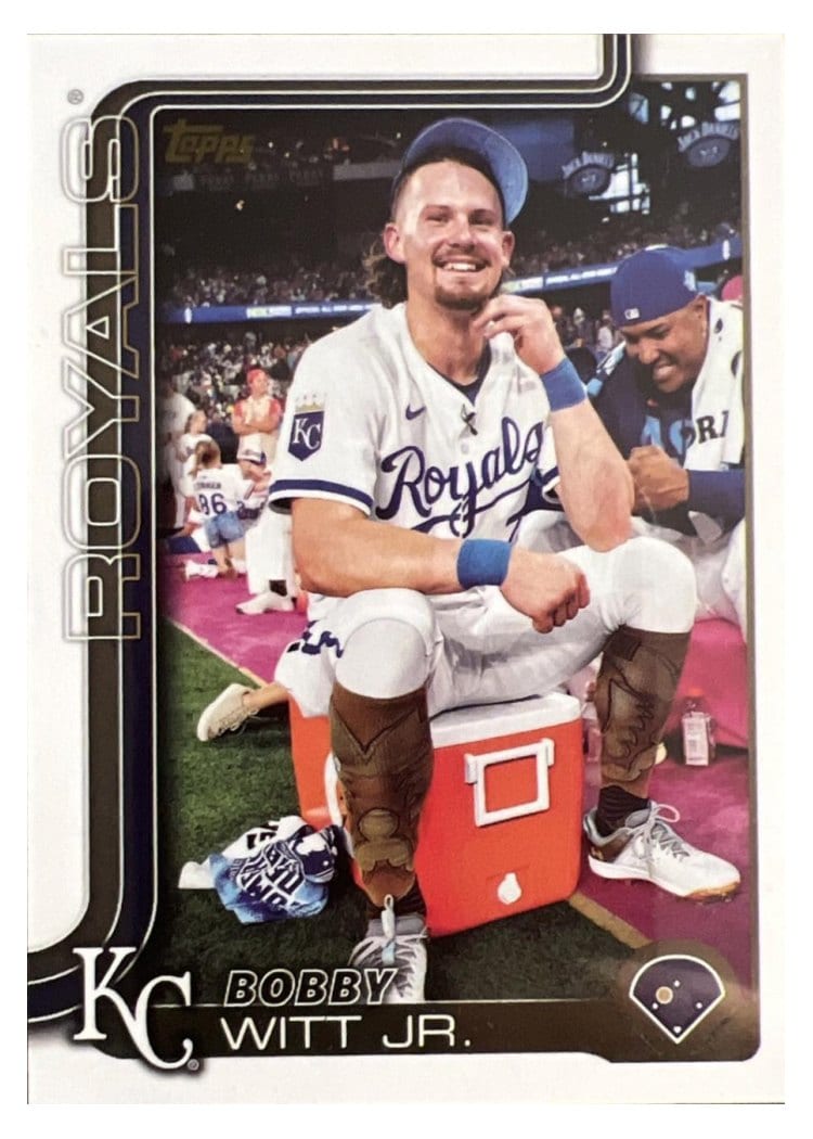 2025 Topps Bobby Witt Jr. #100 card