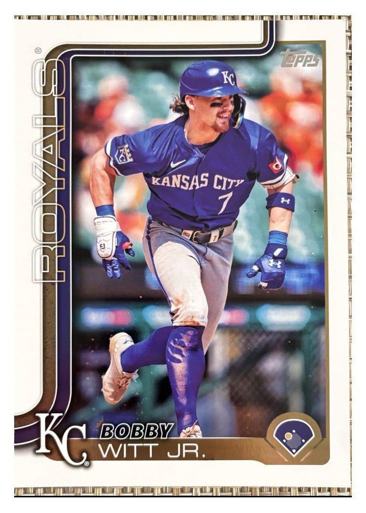 2025 Topps Bobby Witt Jr. #100 card