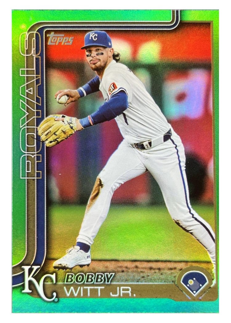 2025 Topps Bobby Witt Jr. #100 card