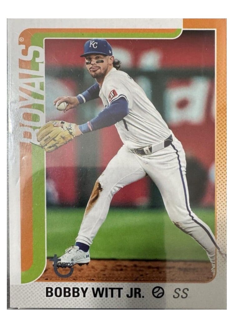2025 Topps Bobby Witt Jr. #100 card