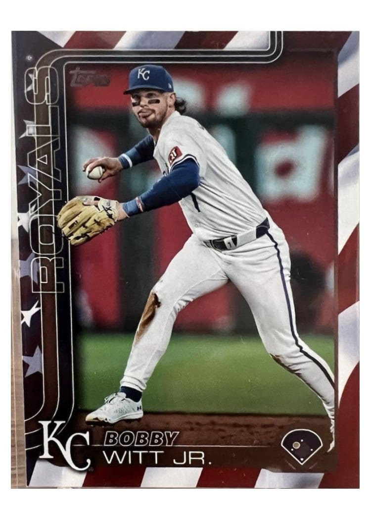 2025 Topps Bobby Witt Jr. #100 card