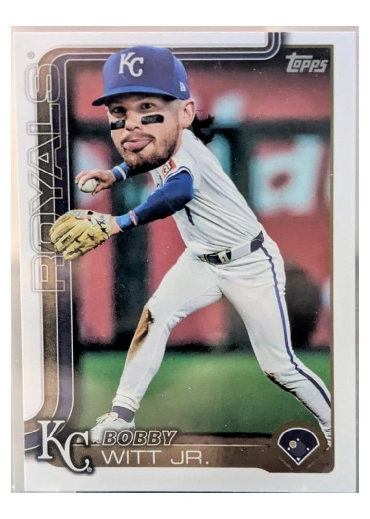 2025 Topps Bobby Witt Jr. #100 card