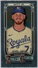 Bobby Witt Jr. 2025 Topps Allen & Ginter Mini Chrome card