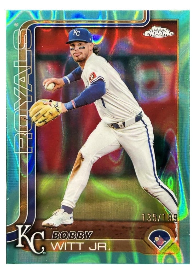 2025 Topps Chrome Bobby Witt Jr. #93 card