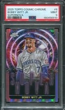 2025 Topps Cosmic Chrome Supernova Bobby Witt Jr. #S-8 card