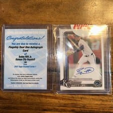 2025 Topps Real One Autographs Bobby Witt Jr. #100