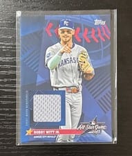2025 Topps Update All-Star Stitches Bobby Witt Jr. #AS-BWJ