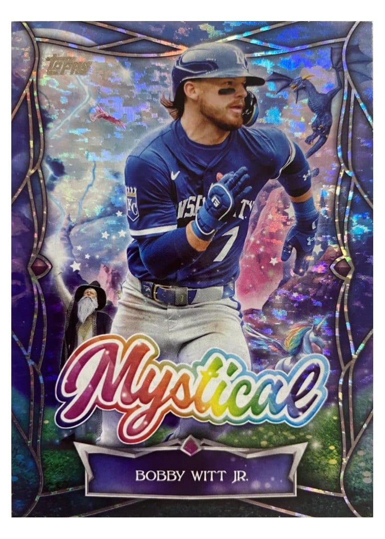 2025 Topps Update Mystical Bobby Witt Jr. #MYS-8 card