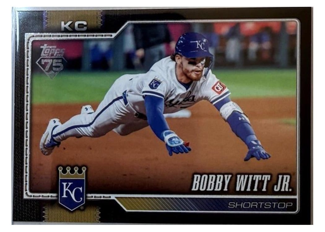 2026 Topps Bobby Witt Jr. Black Border #205 card