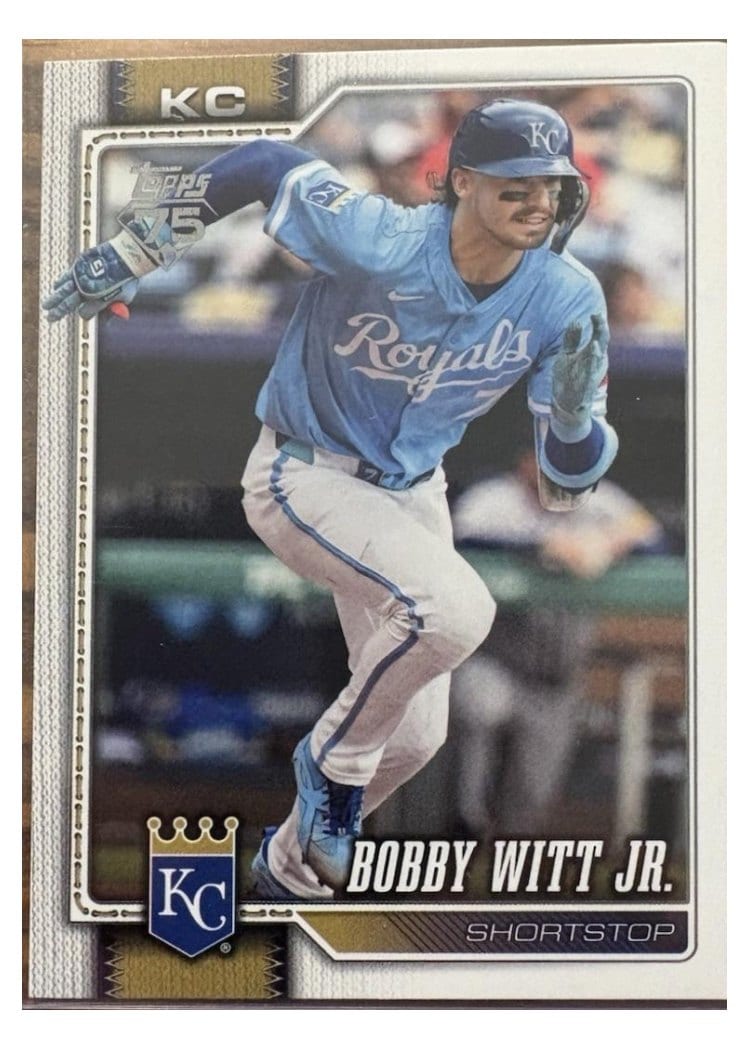 2026 Topps Bobby Witt Jr. #205 card
