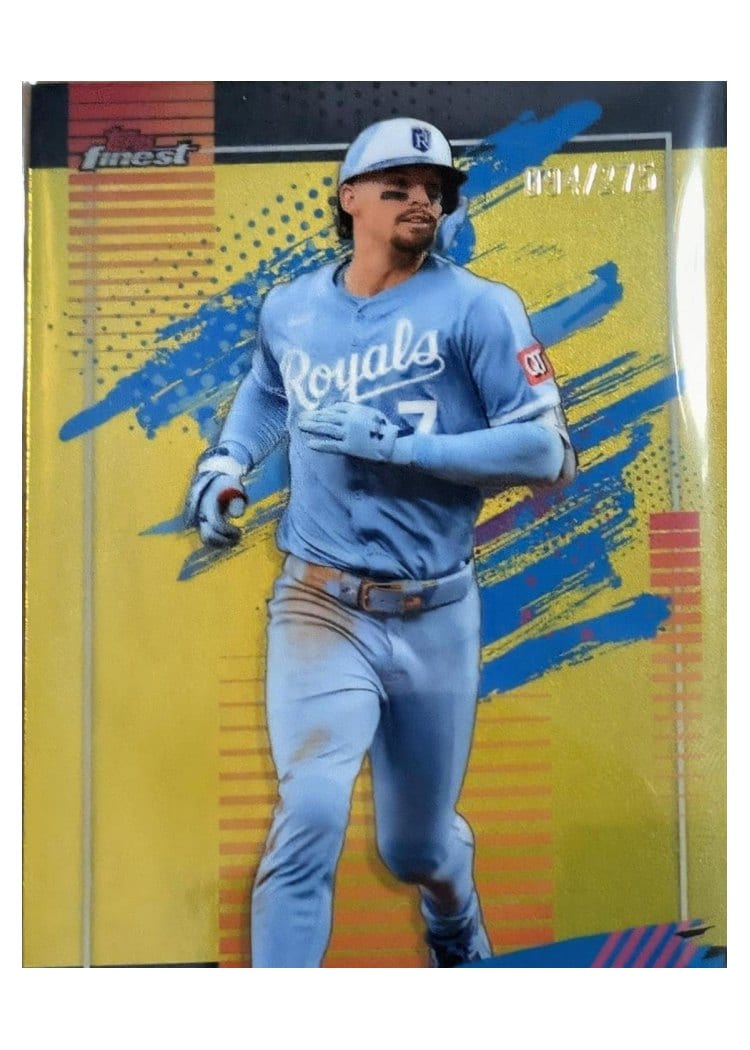 2026 Topps Finest Bobby Witt Jr. #107 card