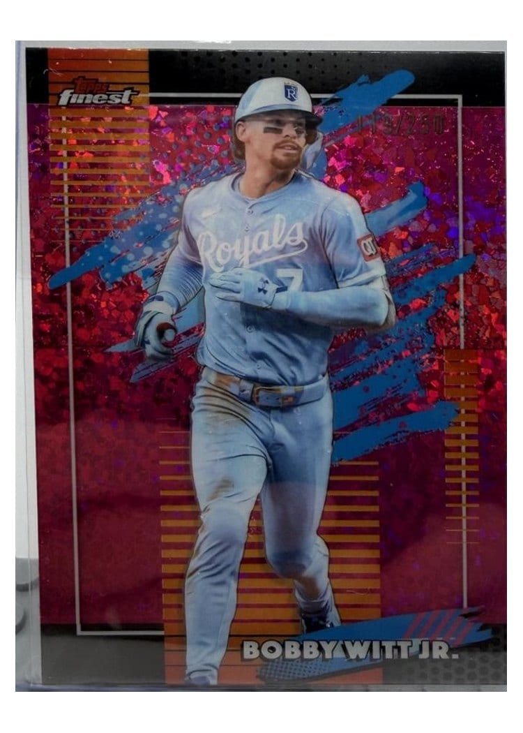2026 Topps Finest Bobby Witt Jr. #107 card