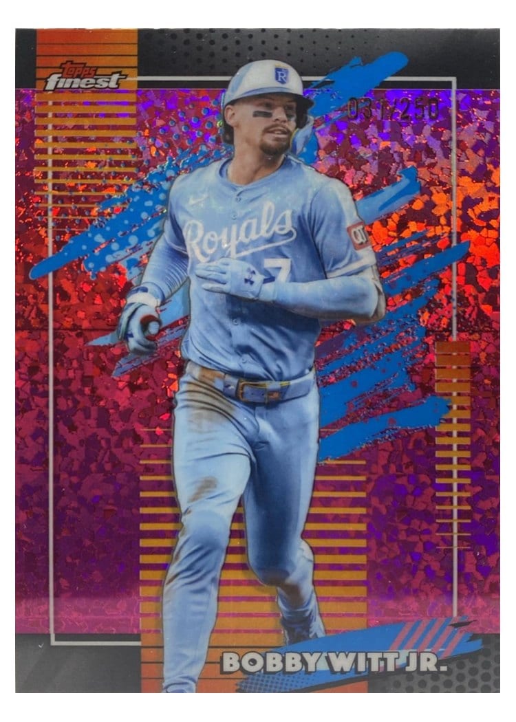 2026 Topps Finest Bobby Witt Jr. #107 card