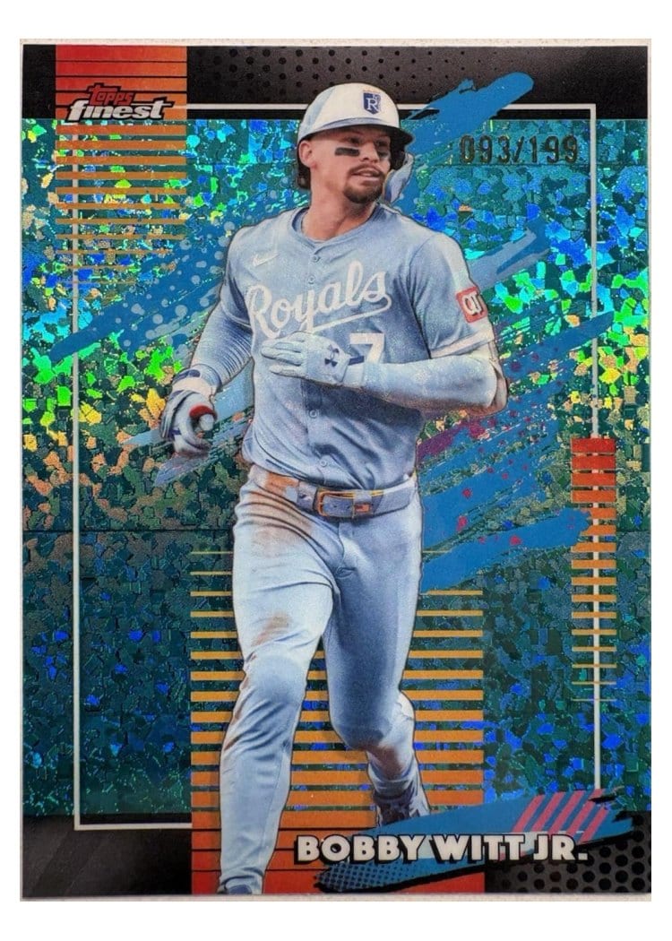 2026 Topps Finest Bobby Witt Jr. #107 card