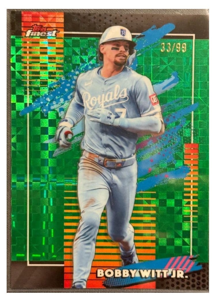 2026 Topps Finest Bobby Witt Jr. #107 card